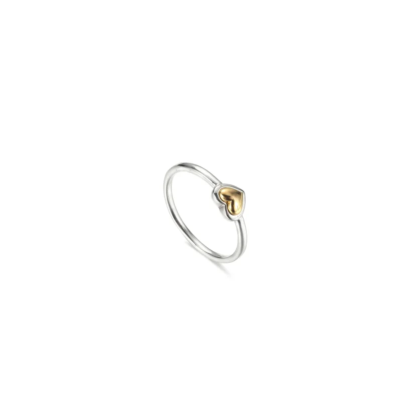 (immagine per) Anello Pandora Cuore d'oro a cupola - 199396C00 - Visualizza 2