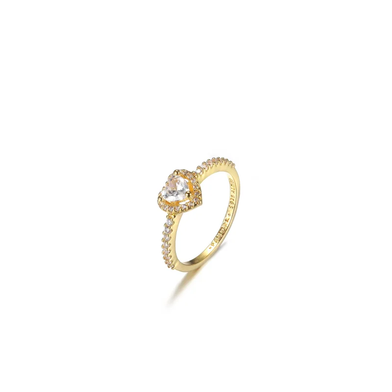 (immagine per) Anello Pandora Cuore elevato - 159139C01 - Visualizza 2