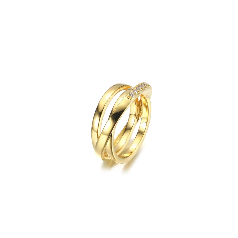 (immagine per) Anello PANDORA Linee Intrecciate - 169057C01 - Visualizza 5