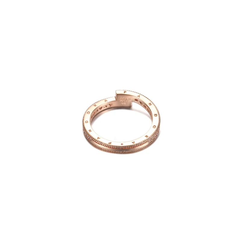(immagine per) Anello PANDORA Spirale Luminosa - 189491C01 - Visualizza 3
