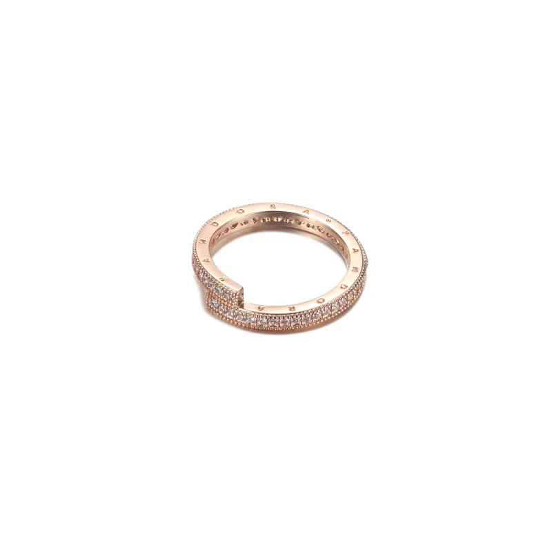 (immagine per) Anello PANDORA Spirale Luminosa - 189491C01 - Visualizza 4