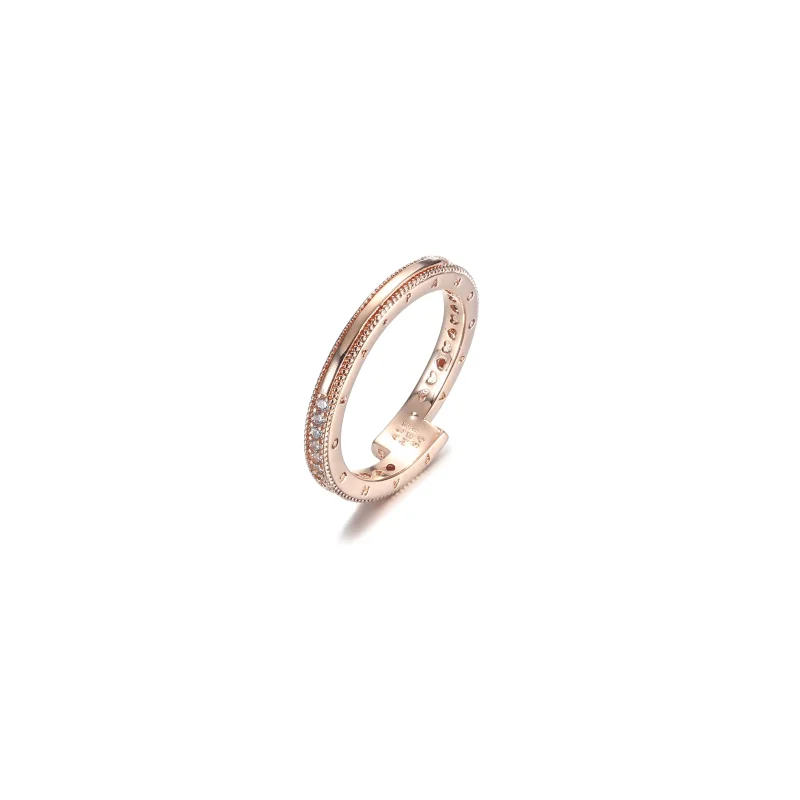 (immagine per) Anello PANDORA Spirale Luminosa - 189491C01 - Visualizza 5