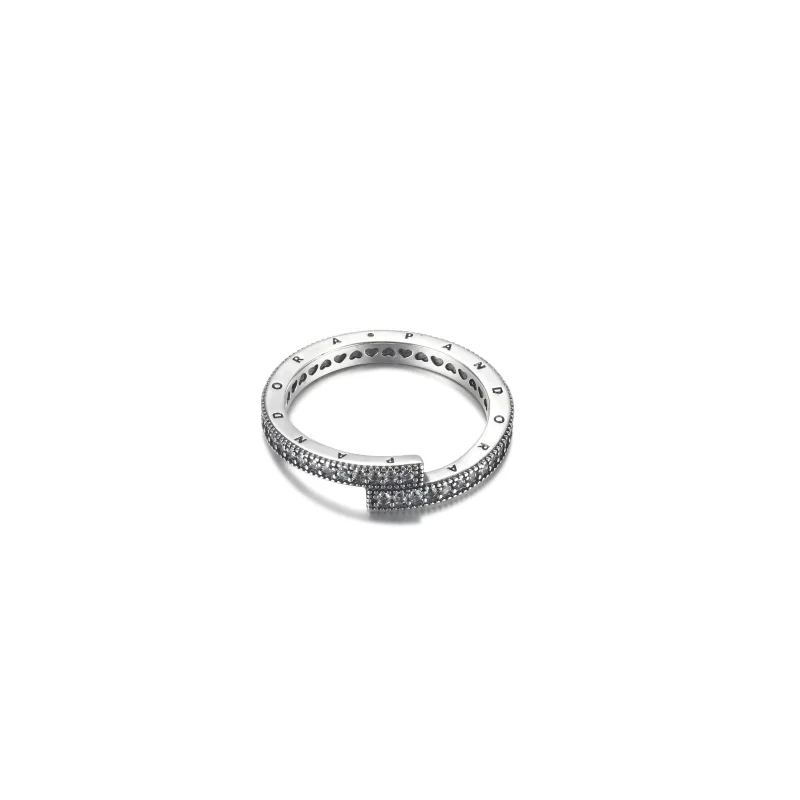 (immagine per) Anello PANDORA Spirale Luminosa - 199491C01 - Visualizza 3