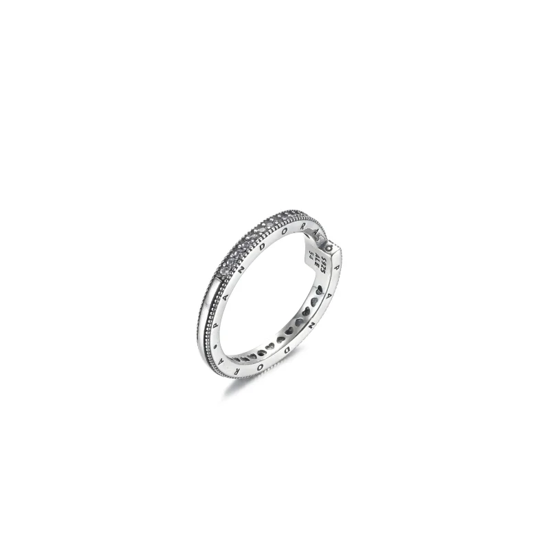 (immagine per) Anello PANDORA Spirale Luminosa - 199491C01 - Visualizza 4
