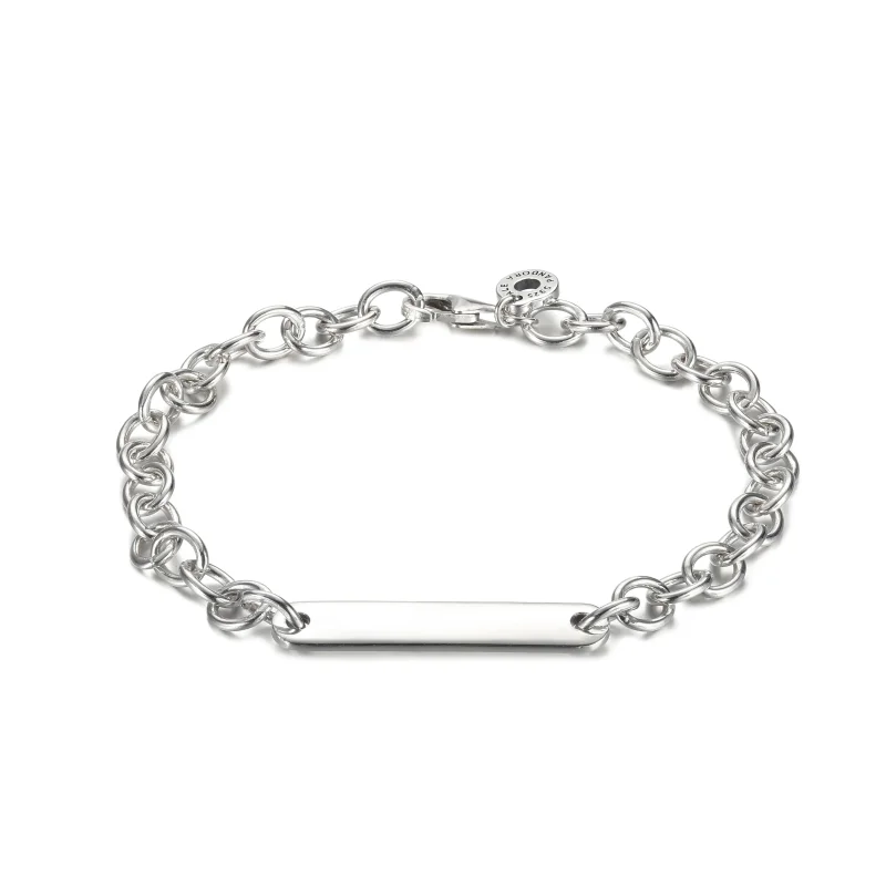(immagine per) Bracciale Pandora Collegamento della barra incisa - 599523C00 - Visualizza 2