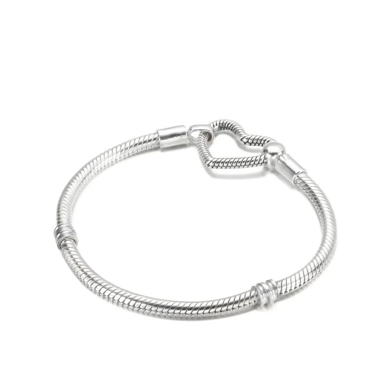 (immagine per) Bracciale PANDORA con Chiusura a Cuore Componibile - 599539C00 - Visualizza 2