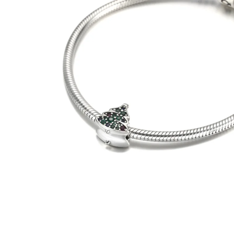 (immagine per) Charm PANDORA Albero di Natale - 790018C01 - Visualizza 5