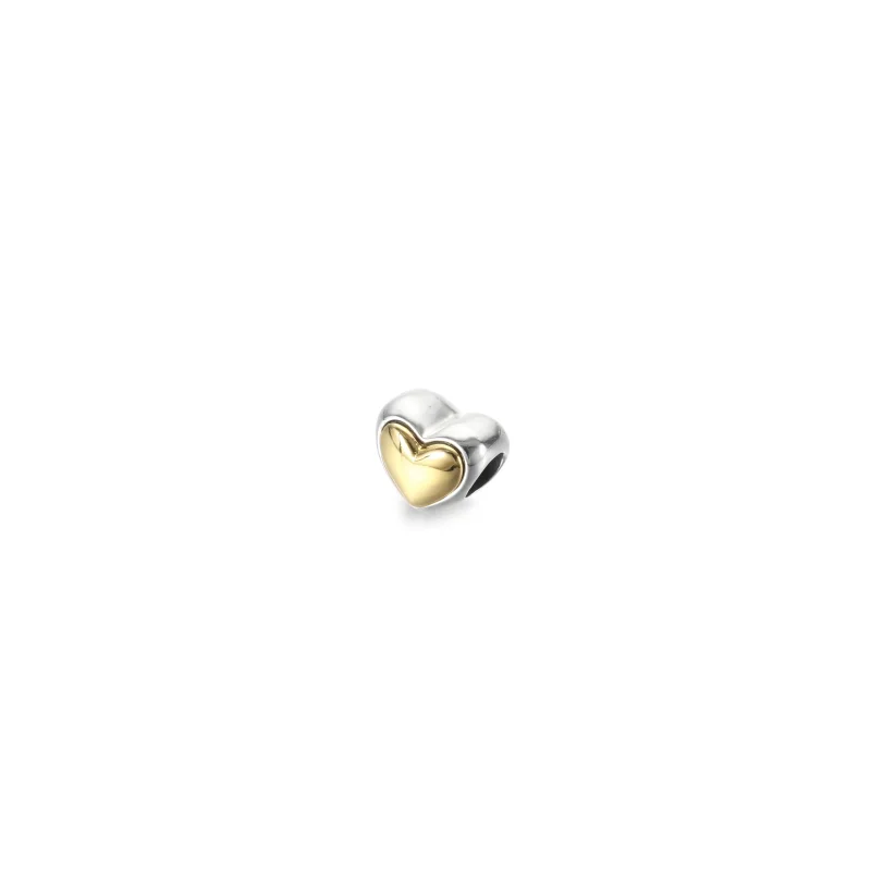 (immagine per) Charm PANDORA Cuore Dorato - 799415C00 - Visualizza 2
