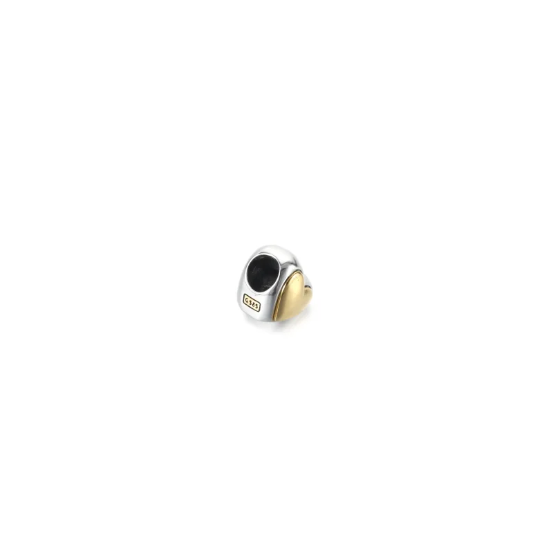 (immagine per) Charm PANDORA Cuore Dorato - 799415C00 - Visualizza 4