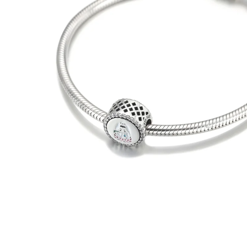 (immagine per) Charm Pandora Guanyin - 792016CZ_E013 - Visualizza 5