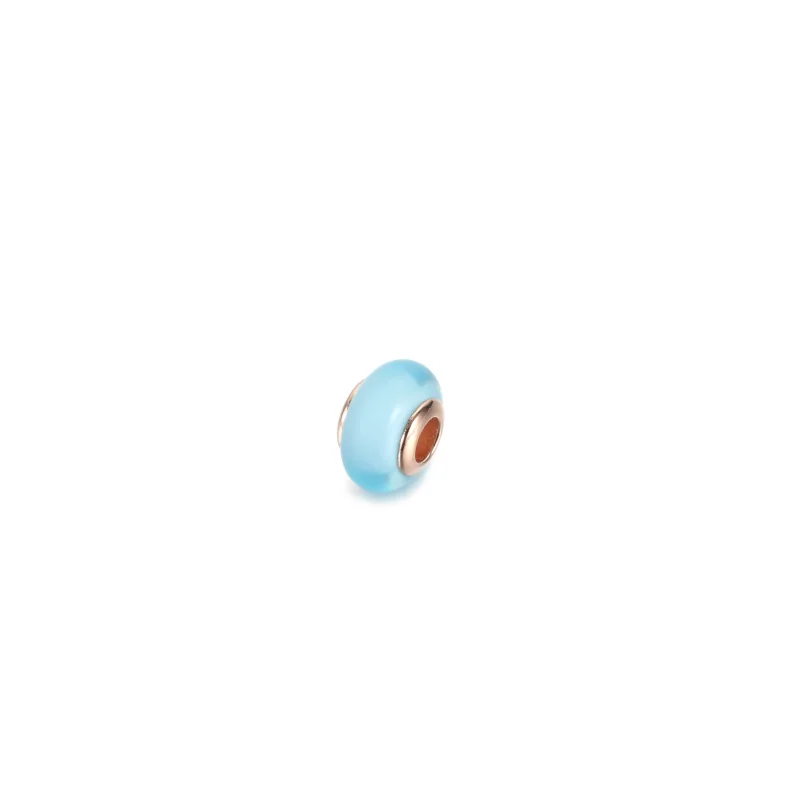 (immagine per) Charm PANDORA in Vetro di Murano Blu Opaco - 789420C00 - Visualizza 2