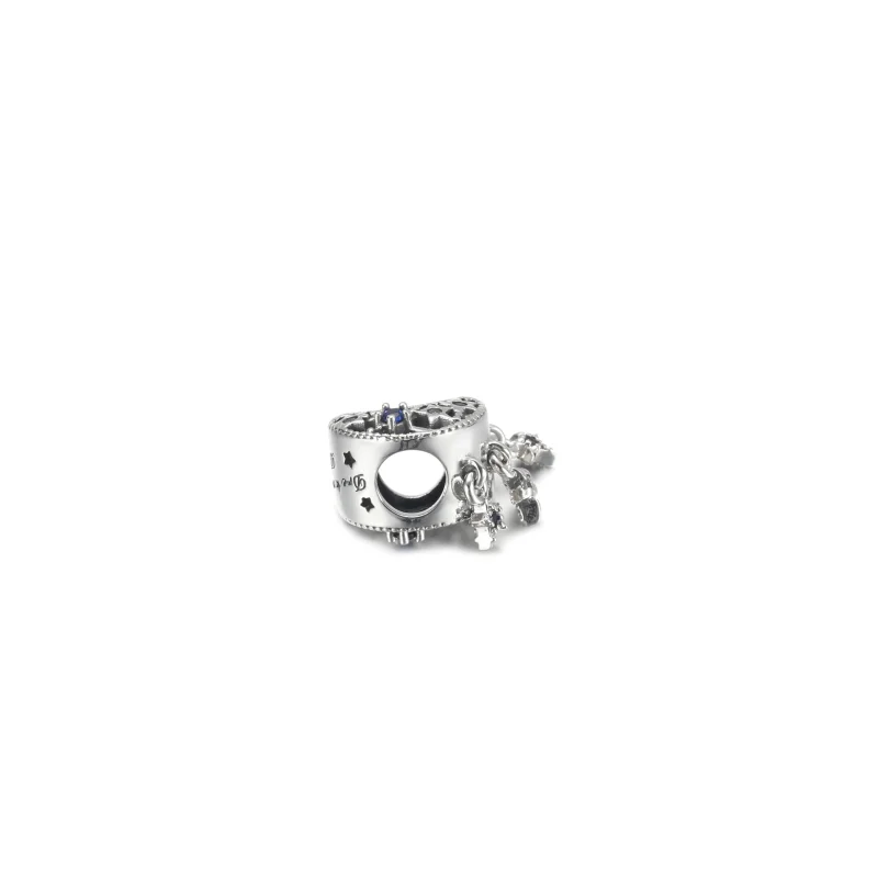 (immagine per) Charm PANDORA Luna e Stelle - 799643C01 - Visualizza 3