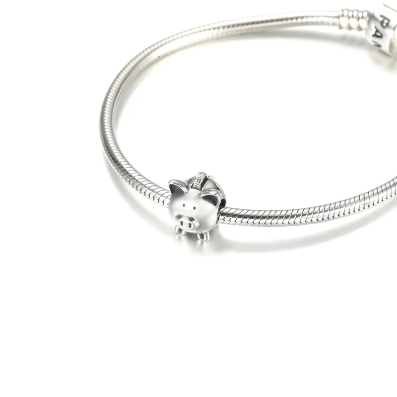 (immagine per) Charm Pandora Salvadanaio carino - 799549C00 - Visualizza 5