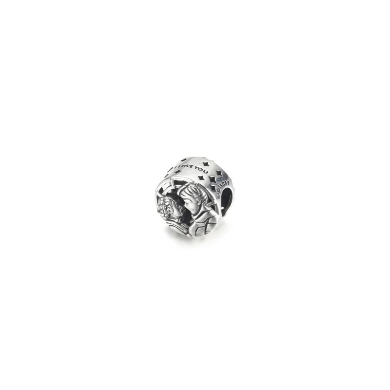 (immagine per) Charm Pandora Star Wars Han Solo e Leia Kiss - 799506C00 - Visualizza 2