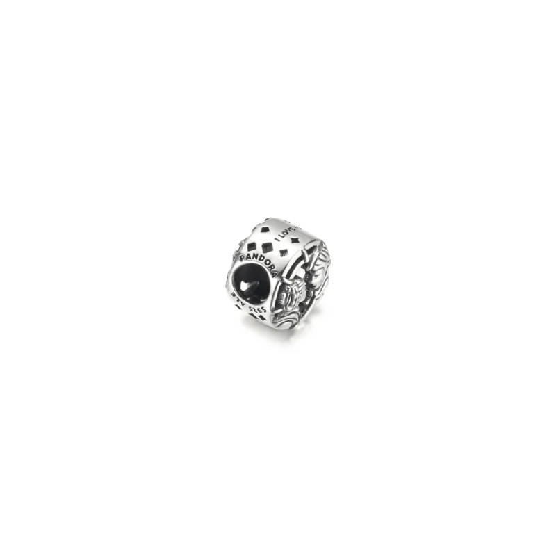 (immagine per) Charm Pandora Star Wars Han Solo e Leia Kiss - 799506C00 - Visualizza 4