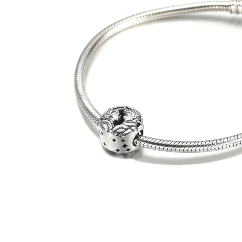 (immagine per) Charm Pandora Star Wars Han Solo e Leia Kiss - 799506C00 - Visualizza 5