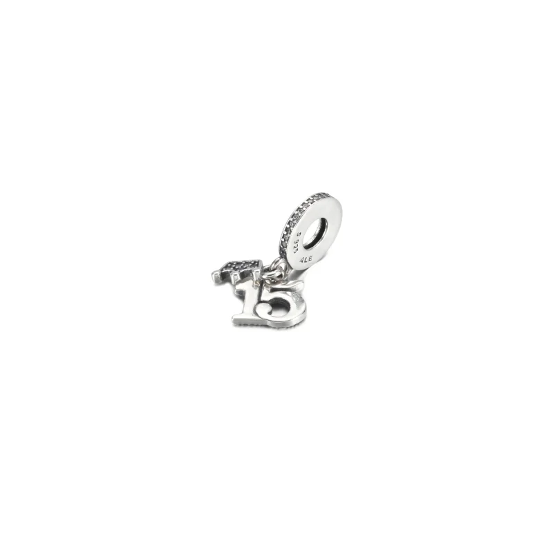 (immagine per) Charm Pendente Pandora 15° compleanno - 799540C01 - Visualizza 2
