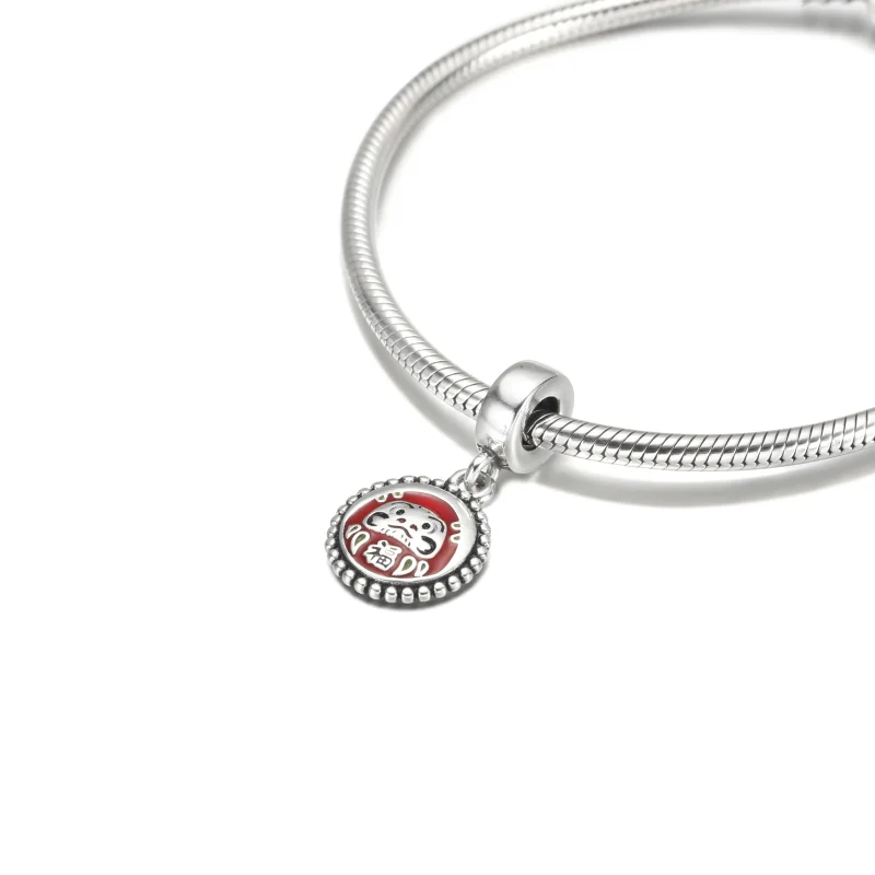 (immagine per) Charm Pendente Pandora bambola daruma - 791169C00_E027 - Visualizza 5