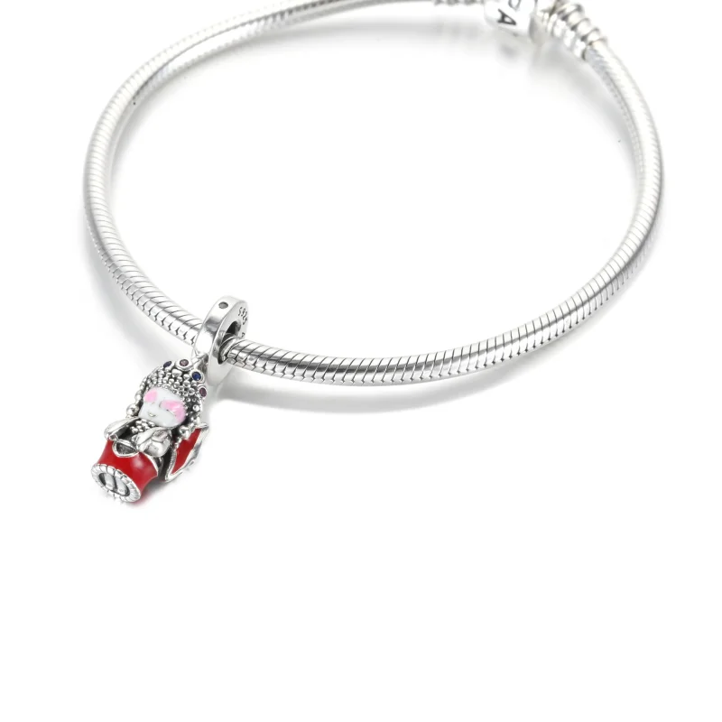 (immagine per) Charm Pendente Pandora bambola dell'opera di pechino - 799387C01 - Visualizza 5