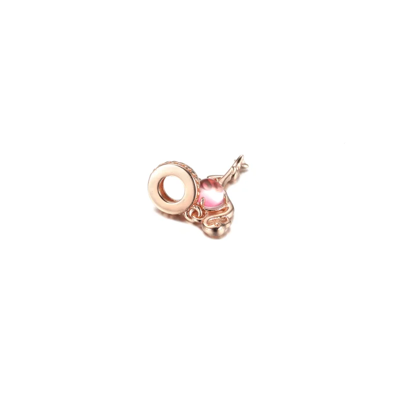 (immagine per) Charm Pendente PANDORA Fenicottero Rosa - 789431C01 - Visualizza 4
