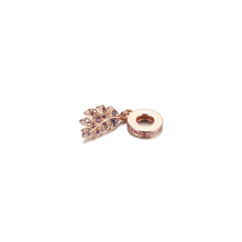 (immagine per) Charm Pendente Pandora foglia di quercia - 789552C01 - Visualizza 4