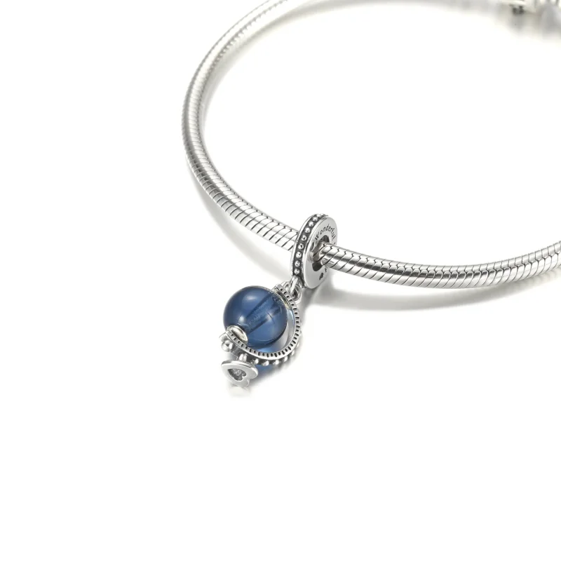 (immagine per) Charm Pendente Pandora Globo blu - 799430C01 - Visualizza 5