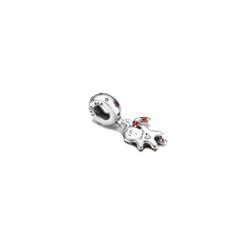 (immagine per) Charm Pendente PANDORA Lucchetto "Together Always" - 780087C06 - Visualizza 3