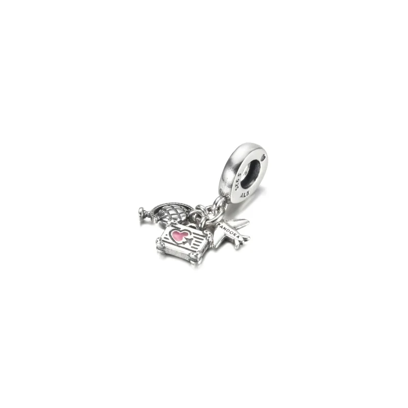 (immagine per) Charm Pendente PANDORA Lucchetto "Together Always" - 780087C09 - Visualizza 2