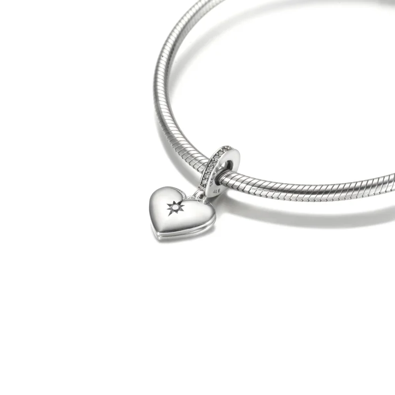 (immagine per) Charm Pendente PANDORA Lucchetto "Together Always" - 780087C14 - Visualizza 5
