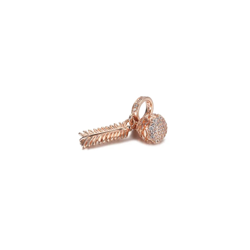 (immagine per) Charm Pendente Pandora Pigna frizzante - 789557C01 - Visualizza 3