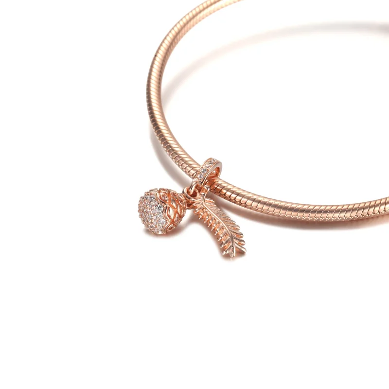 (immagine per) Charm Pendente Pandora Pigna frizzante - 789557C01 - Visualizza 5