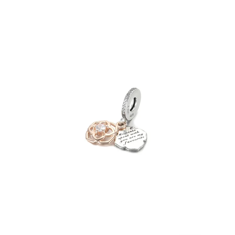 (immagine per) Charm Pendente Pandora rosa - 789373C01 - Visualizza 2