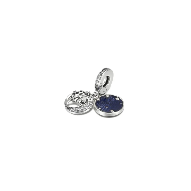 (immagine per) Charm Pendente PANDORA "To the Moon and Back" - 799645C01 - Visualizza 2
