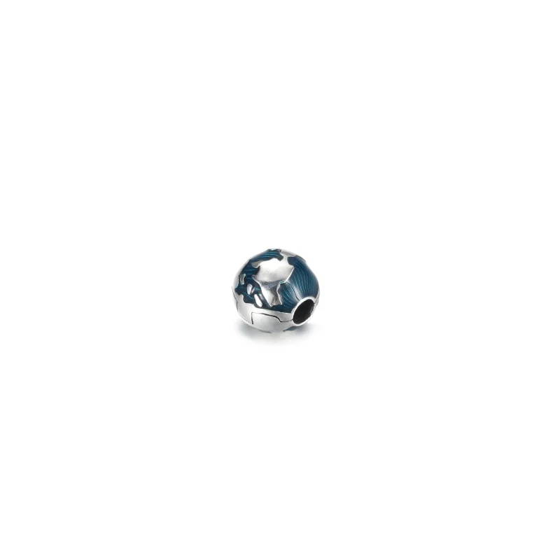 (immagine per) Clip PANDORA Globo blu - 799429C01 - Visualizza 3