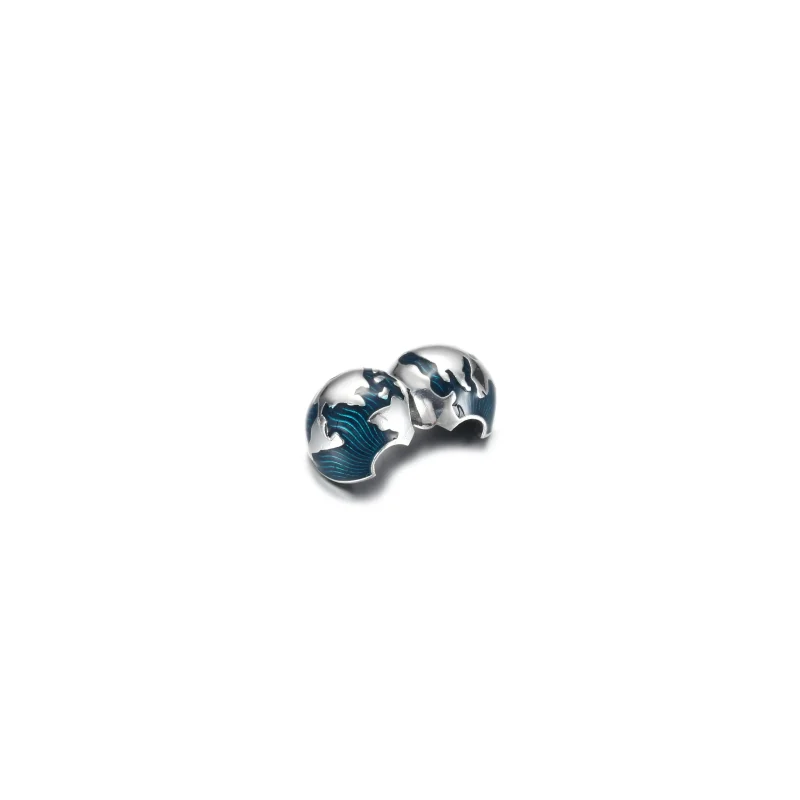 (immagine per) Clip PANDORA Globo blu - 799429C01 - Visualizza 4