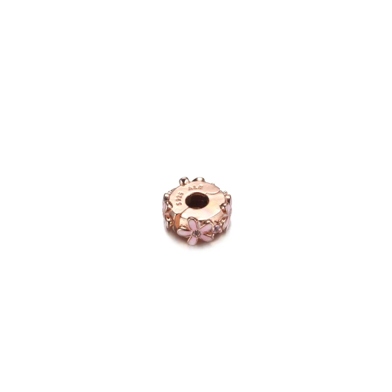 (immagine per) Clip PANDORA Margherita rosa - 788809C01 - Visualizza 3