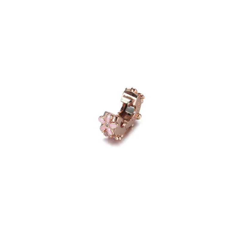 (immagine per) Clip PANDORA Margherita rosa - 788809C01 - Visualizza 4