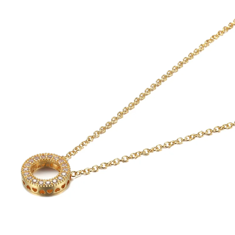 (immagine per) Collana PANDORA Cerchio Piccolo - 367436C01 - Visualizza 2