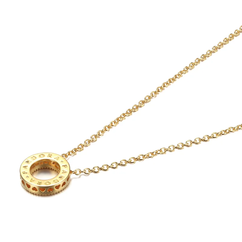 (immagine per) Collana PANDORA Cerchio Piccolo - 367436C01 - Visualizza 3