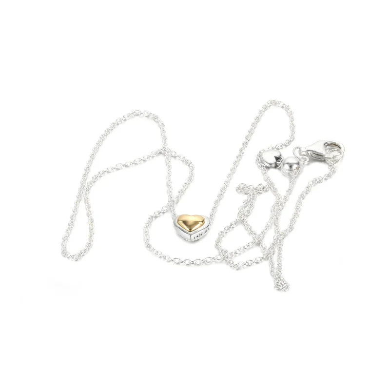 (immagine per) Collana PANDORA Cuore Dorato - 399399C00 - Visualizza 5