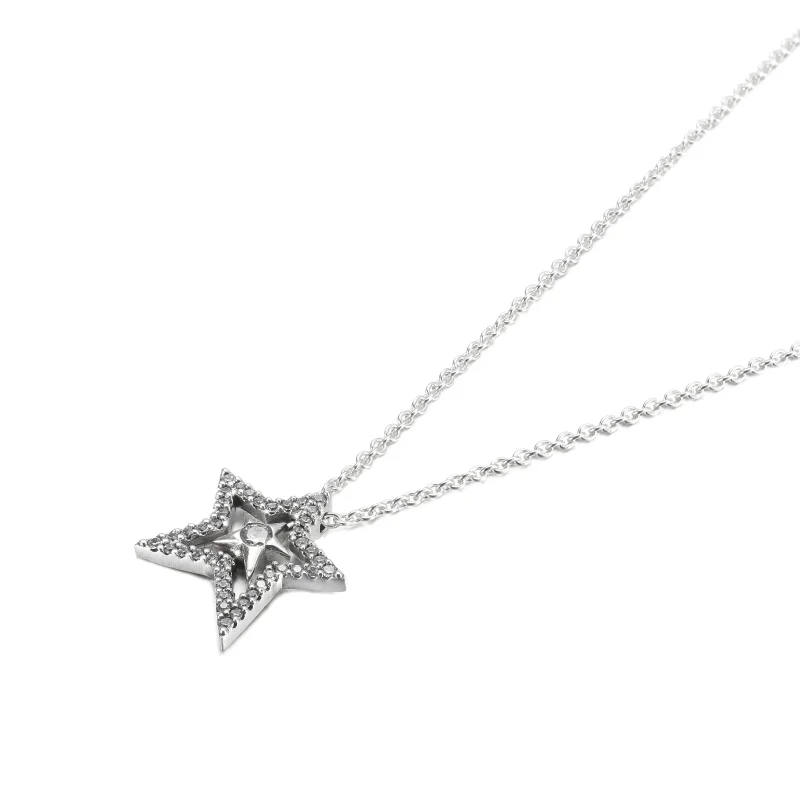 (immagine per) Collana PANDORA Stella Luminosa - 390020C01 - Visualizza 2