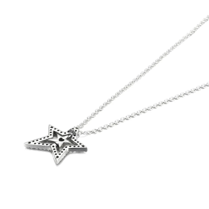 (immagine per) Collana PANDORA Stella Luminosa - 390020C01 - Visualizza 3