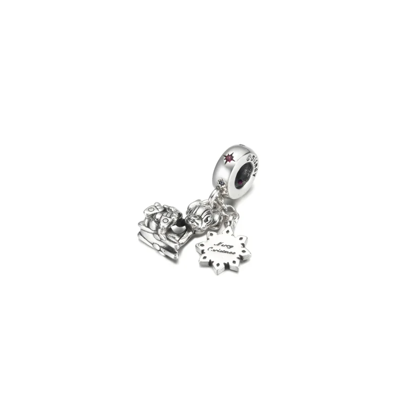 (immagine per) Disney, Charm Pendente Bambi e Tippete - 799647C01 - Visualizza 2