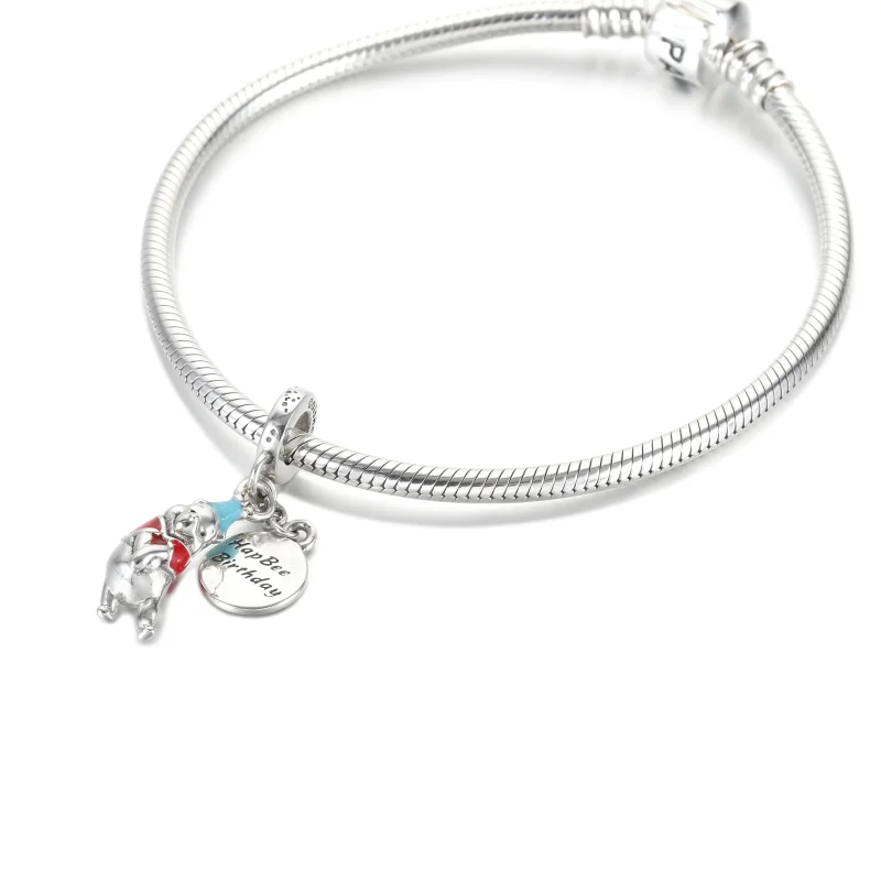 (immagine per) Disney, Charm Winnie the Pooh, Buon Compleanno - 799385C01 - Visualizza 5