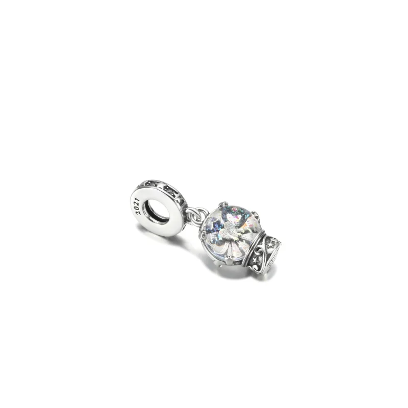 (immagine per) Disney, La Bella e la Bestia, Charm Pendente Rosa Incantata - 790024C01 - Visualizza 3