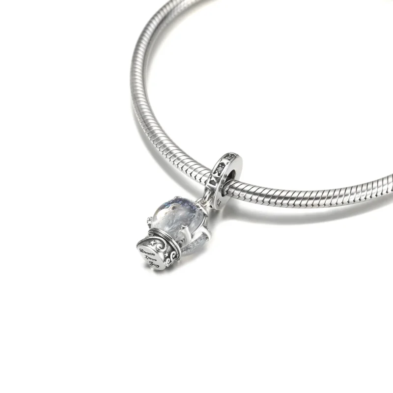 (immagine per) Disney, La Bella e la Bestia, Charm Pendente Rosa Incantata - 790024C01 - Visualizza 5