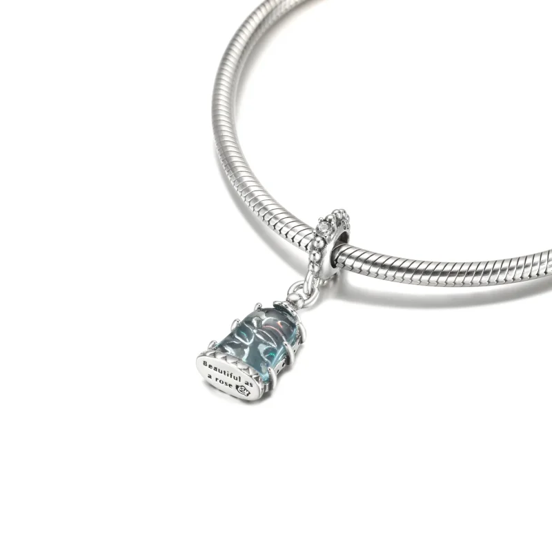 (immagine per) Disney, La Bella e la Bestia, Charm Pendente Rosa Incantata - 790024C01 - Visualizza 9