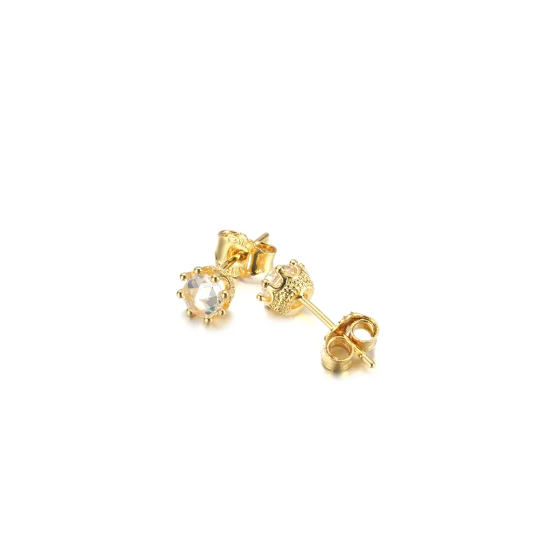 (immagine per) Orecchini Corona Scintillante - 268311C01 - Visualizza 4