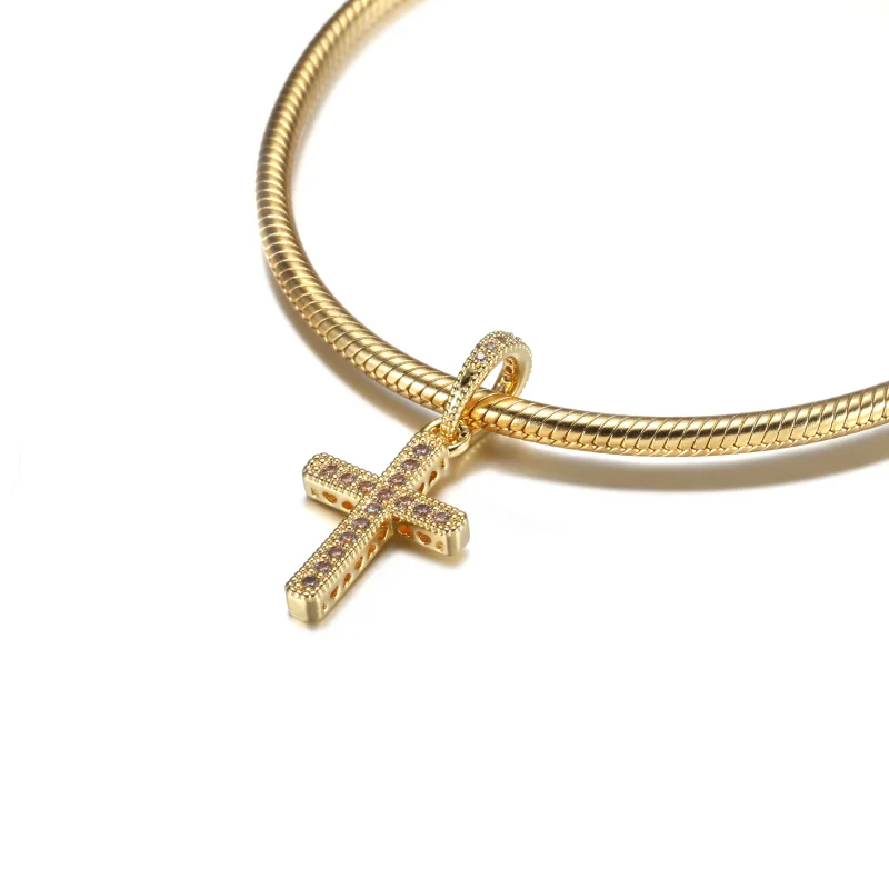 (immagine per) Pendente Pandora Croce frizzante - 359521C01 - Visualizza 5