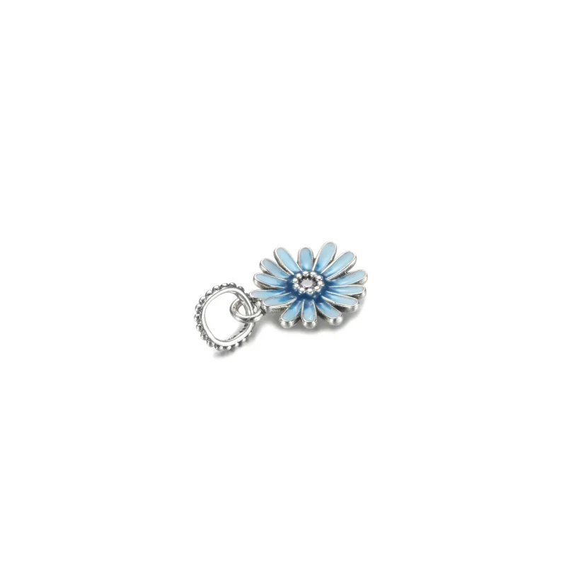 (immagine per) Pendente Pandora Margherita blu - P-D-3458 - Visualizza 3